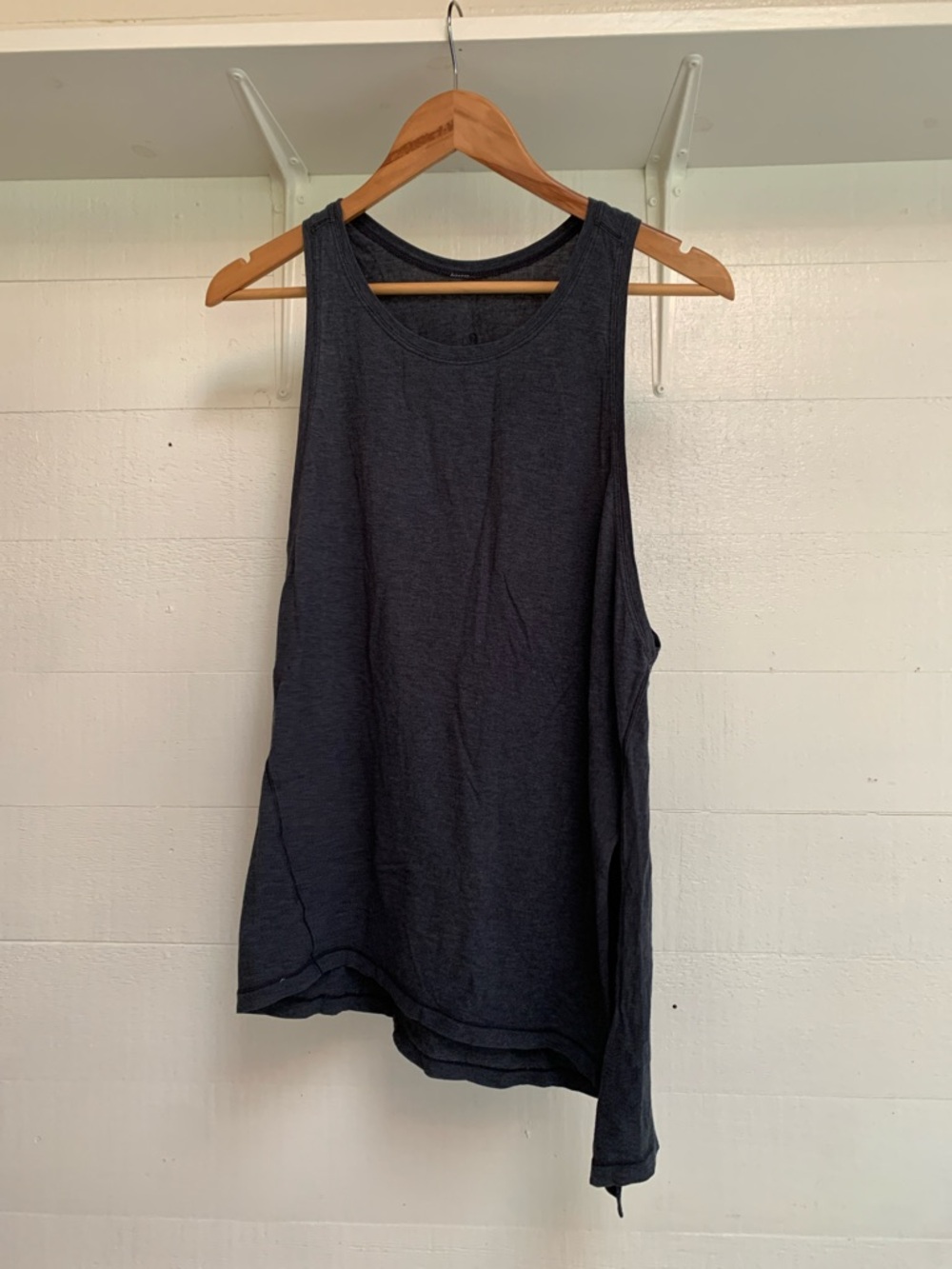 Lululemon Grey Asymmetrical Women's Tank Top